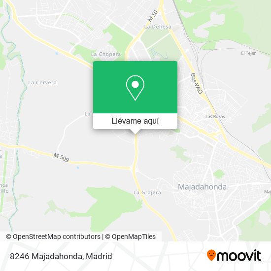 Mapa 8246 Majadahonda