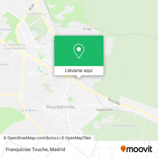 Mapa Franquicias Touche