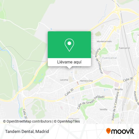 Mapa Tandem Dental