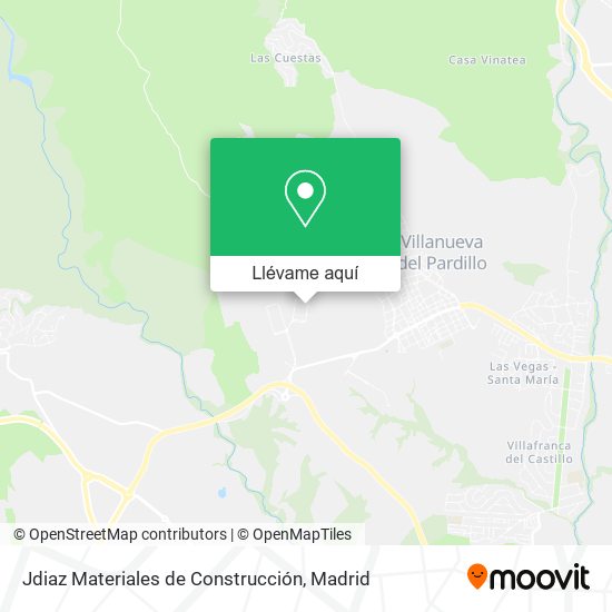 Mapa Jdiaz Materiales de Construcción