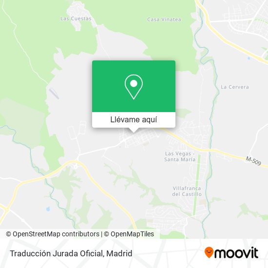 Mapa Traducción Jurada Oficial