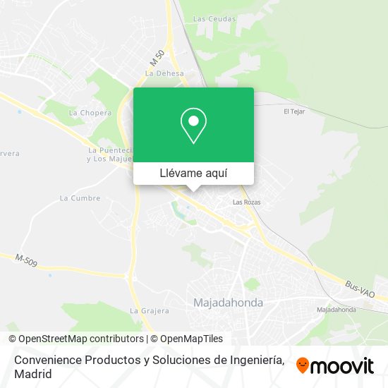 Mapa Convenience Productos y Soluciones de Ingeniería