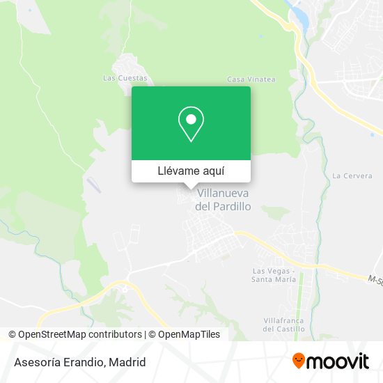 Mapa Asesoría Erandio