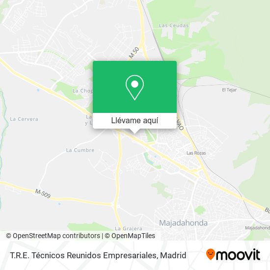 Mapa T.R.E. Técnicos Reunidos Empresariales