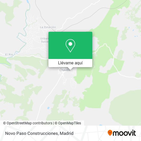 Mapa Novo Paso Construcciones