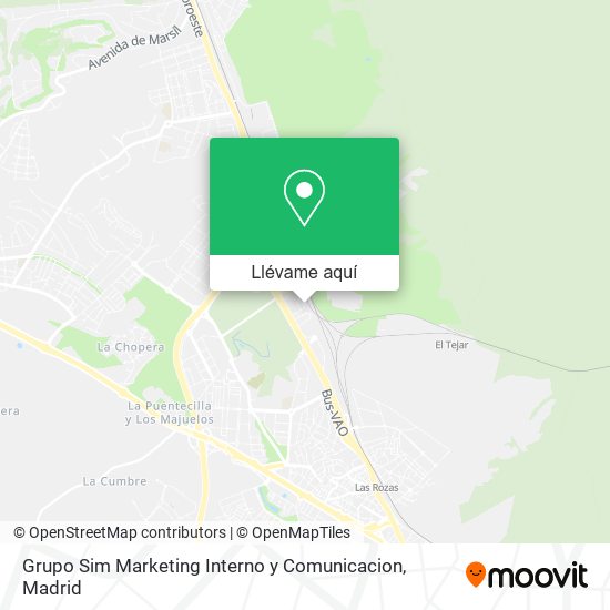 Mapa Grupo Sim Marketing Interno y Comunicacion