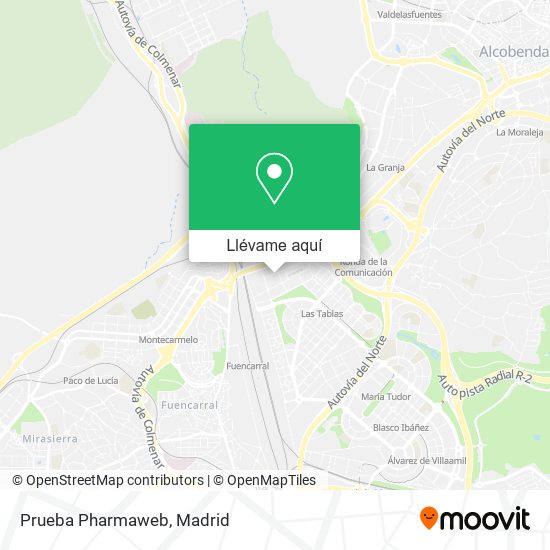 Mapa Prueba Pharmaweb