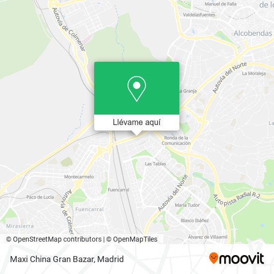 Mapa Maxi China Gran Bazar