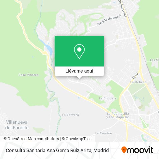 Mapa Consulta Sanitaria Ana Gema Ruiz Ariza
