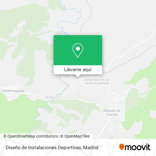 Mapa Diseño de Instalaciones Deportivas