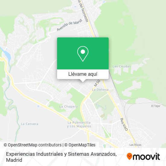 Mapa Experiencias Industriales y Sistemas Avanzados