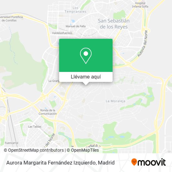 Mapa Aurora Margarita Fernández Izquierdo