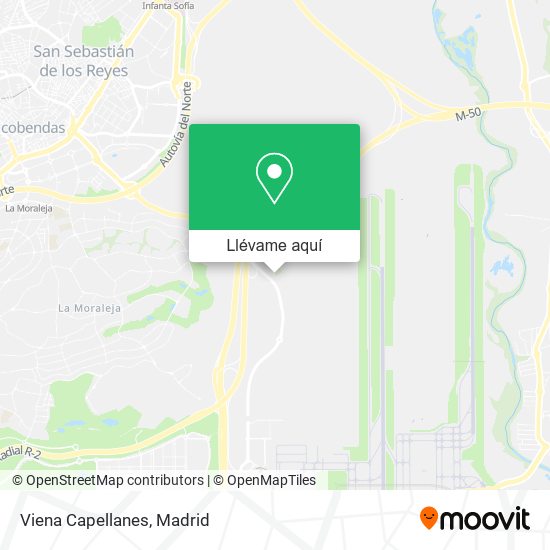 Mapa Viena Capellanes