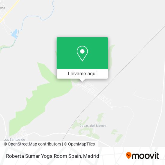 Mapa Roberta Sumar Yoga Room Spain