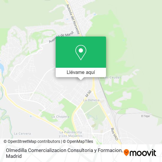 Mapa Olmedilla Comercializacion Consultoria y Formacion