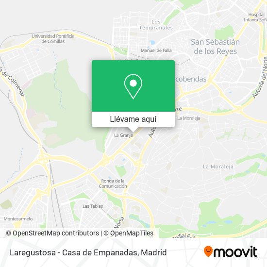 Mapa Laregustosa - Casa de Empanadas