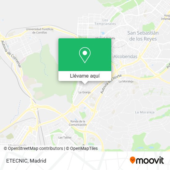 Mapa ETECNIC