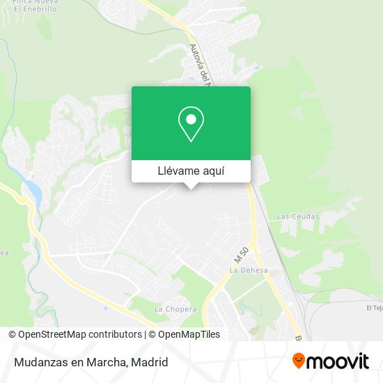 Mapa Mudanzas en Marcha