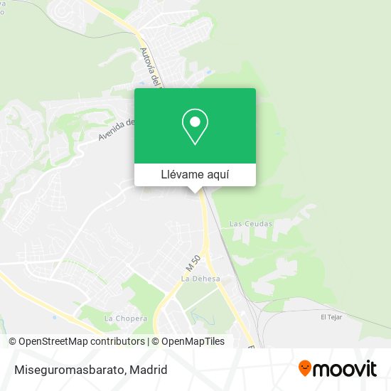 Mapa Miseguromasbarato