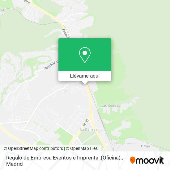 Mapa Regalo de Empresa Eventos e Imprenta .(Oficina).