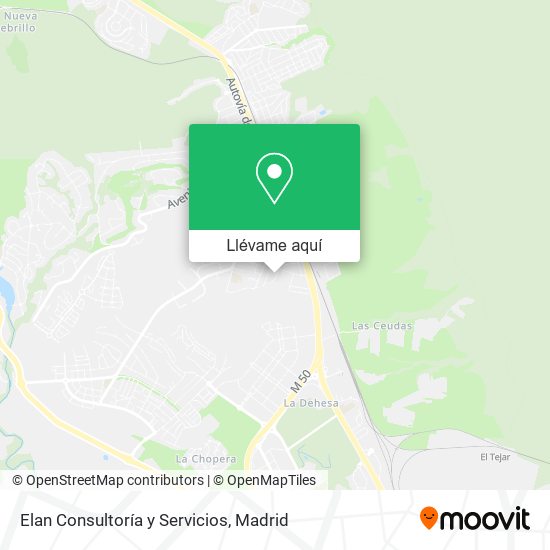 Mapa Elan Consultoría y Servicios