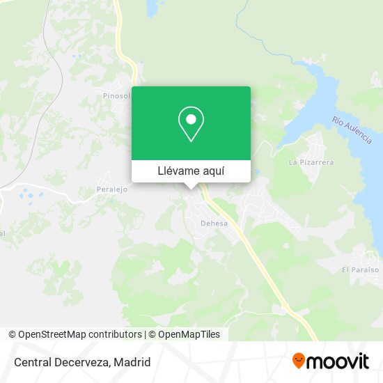 Mapa Central Decerveza