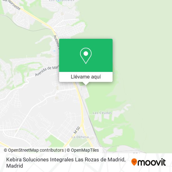 Mapa Kebira Soluciones Integrales Las Rozas de Madrid