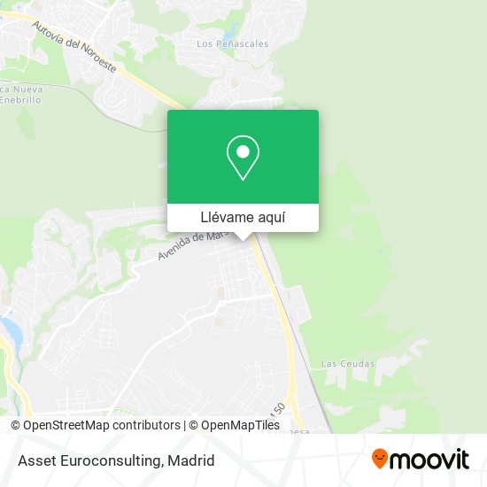 Mapa Asset Euroconsulting