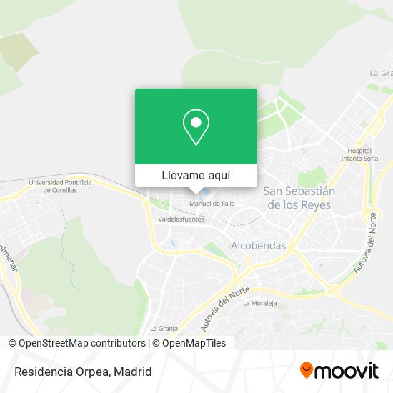 Mapa Residencia Orpea