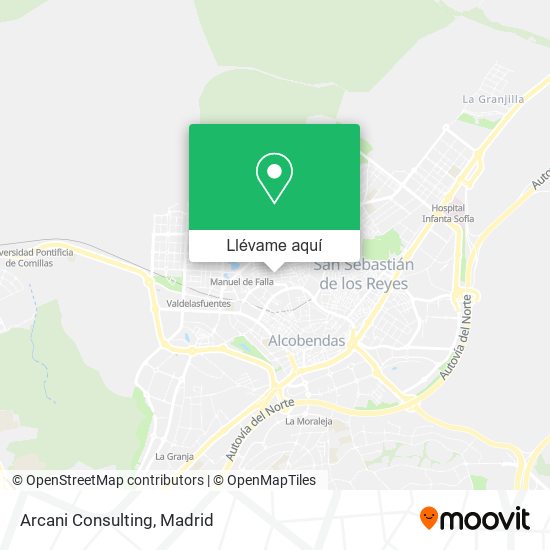 Mapa Arcani Consulting