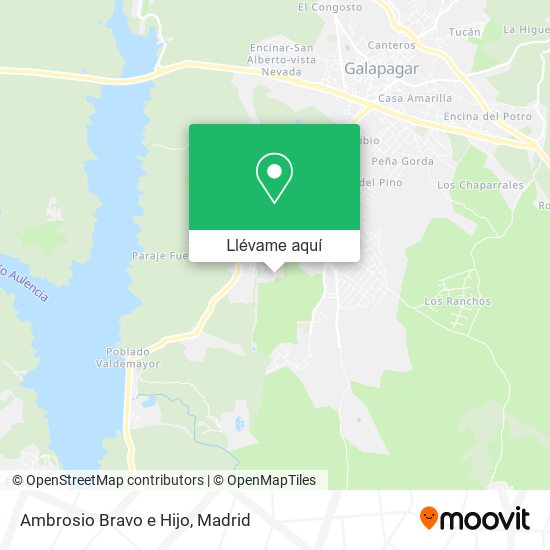 Mapa Ambrosio Bravo e Hijo