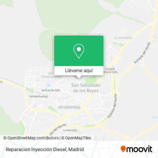 Mapa Reparacion Inyección Diesel