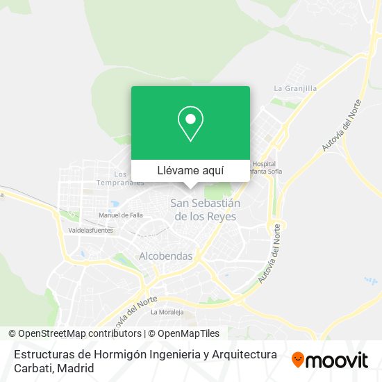 Mapa Estructuras de Hormigón Ingenieria y Arquitectura Carbati