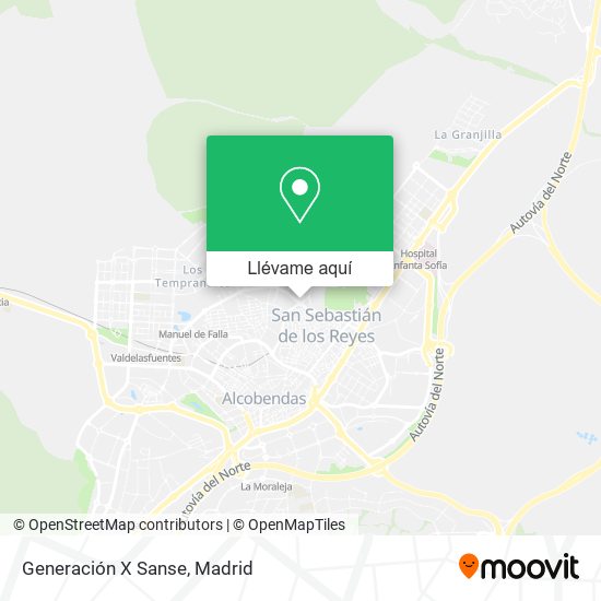 Mapa Generación X Sanse