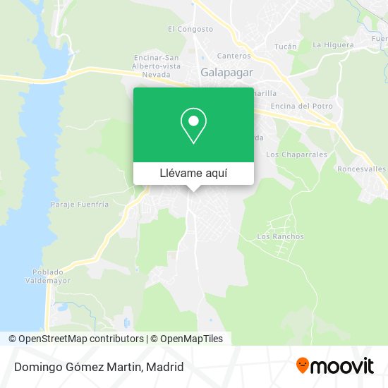 Mapa Domingo Gómez Martin