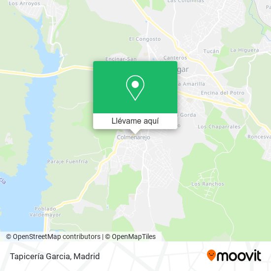 Mapa Tapicería Garcia