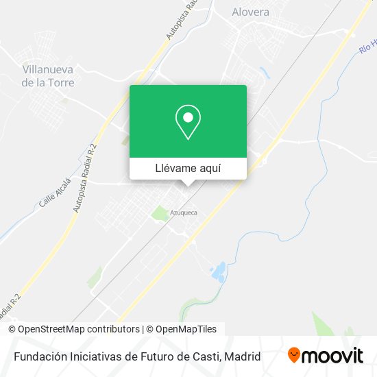 Mapa Fundación Iniciativas de Futuro de Casti