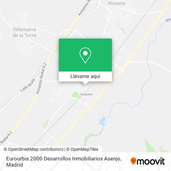 Mapa Eurourbis 2000 Desarrollos Inmobiliarios Asenjo