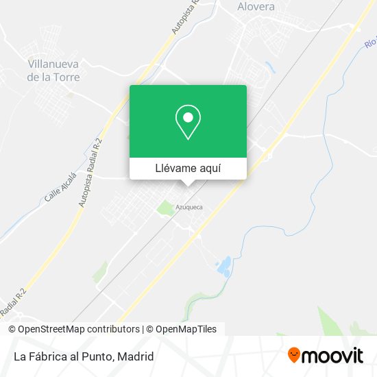 Mapa La Fábrica al Punto