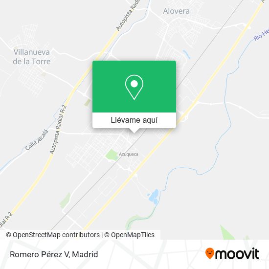 Mapa Romero Pérez V