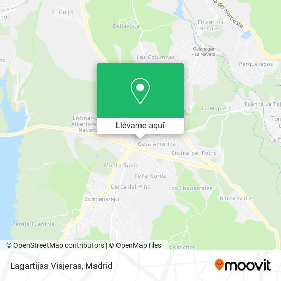 Mapa Lagartijas Viajeras