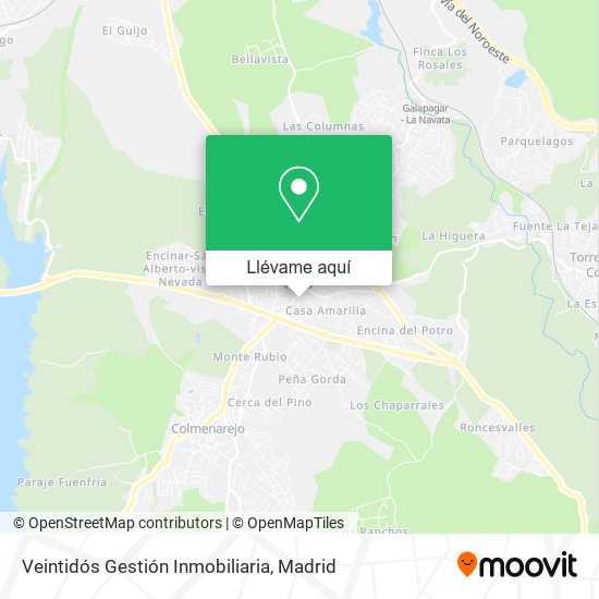 Mapa Veintidós Gestión Inmobiliaria