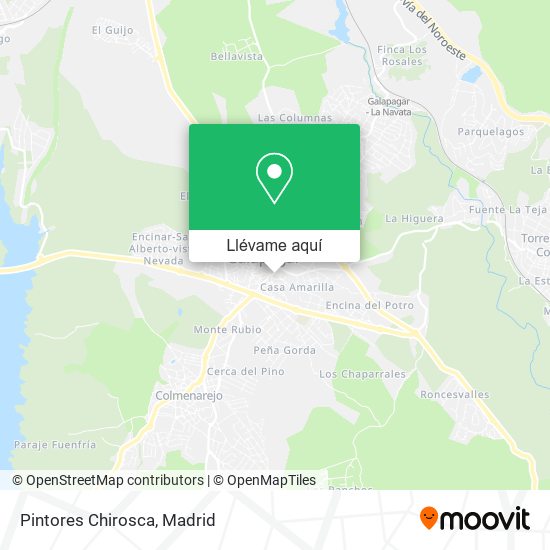 Mapa Pintores Chirosca