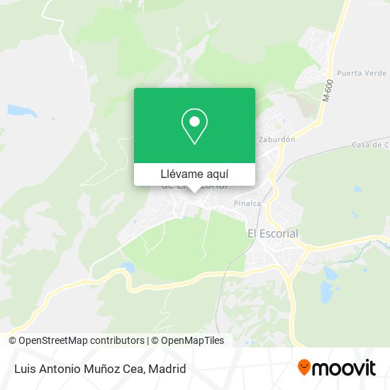 Mapa Luis Antonio Muñoz Cea