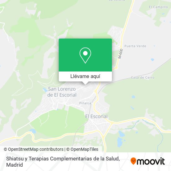Mapa Shiatsu y Terapias Complementarias de la Salud