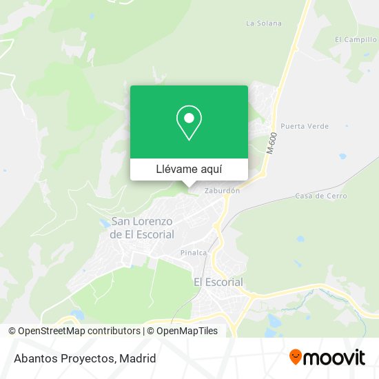 Mapa Abantos Proyectos