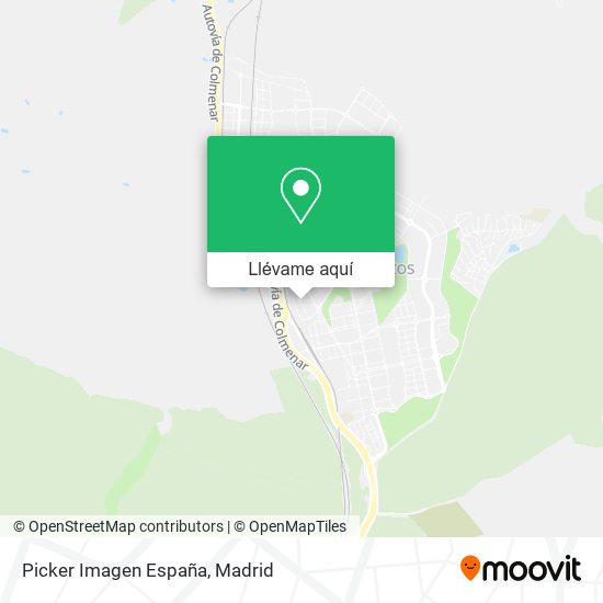 Mapa Picker Imagen España