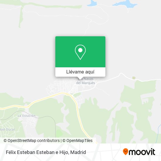 Mapa Félix Esteban Esteban e Hijo