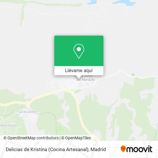 Mapa Delicias de Kristina (Cocina Artesanal)