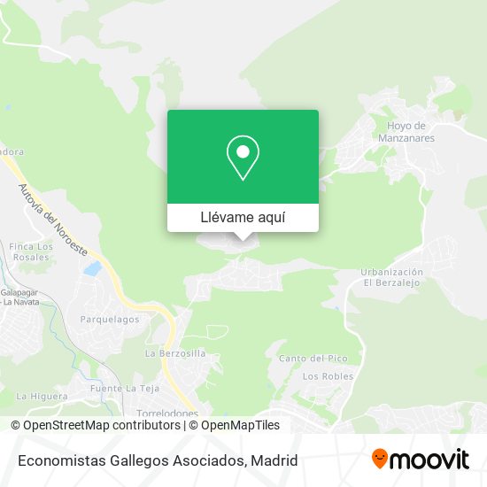 Mapa Economistas Gallegos Asociados